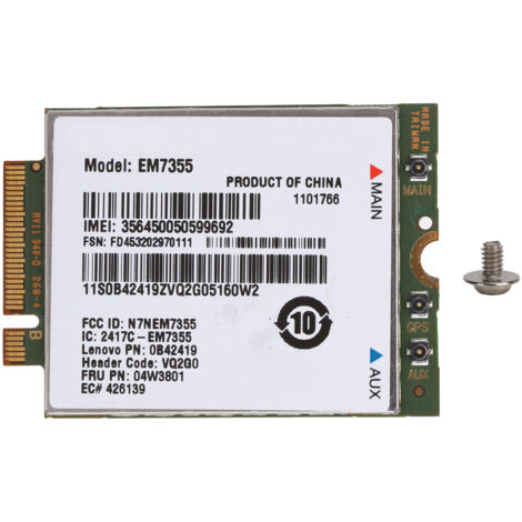 WLAN-Karte für ThinkPad L440, L540, T431s, X1 Carbon, kompatibler WLAN-Adapter (1/5)