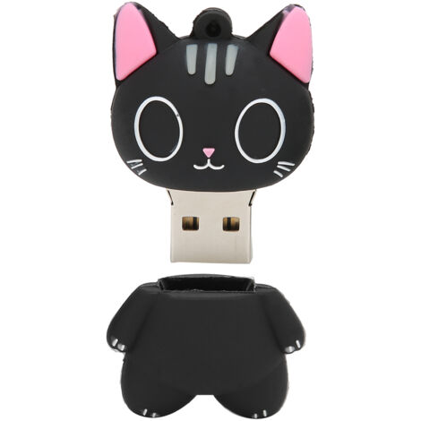 16-GB-USB-Stick mit niedlichem Katzenmotiv – Speicher für Fotos, Musik und Filme – Praktisches Geschenk (1/5)