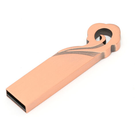 16 GB wasserdichter USB-Stick aus Metall – Tragbarer Speicher für die Datenübertragung (1/5)