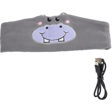 Kabelloses Bluetooth-Schlafstirnband mit integrierten Kopfhörern, Nilpferd-Design für Kinder, bequem für Sport (1/5)