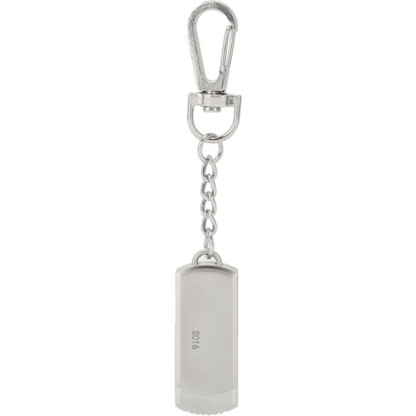 LAMYOO USB-Stick aus silberfarbener Zinklegierung, drehbar, hohe Geschwindigkeit, große Speicherkapazität von 64 GB (1/5)