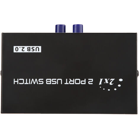 Manueller 2/4-Port-USB-2.0-Umschalter für PC, Drucker, Scanner ...