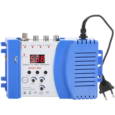 HF-Modulator AVRF-Konverter AVTV VHF UHF 230V Europa