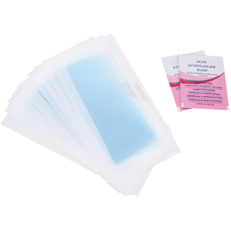 12 weiche und flexible Wachsstreifen für Beine, Arme und Achseln – Duftrichtung Blauer Ozean (1/5)