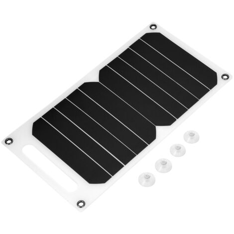 10W IP62 wasserdichtes, tragbares Solarpanel für hocheffizientes mobiles USB-Ladegerät im Außenbereich