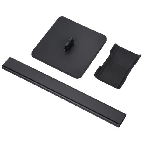 Universeller Kopfhörerständer – Schwarze Aluminium-Wandhalterung für Ohrhörer und Kopfhörer – Praktische Ablagefläche (1/5)