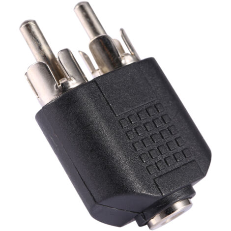3,5-mm-Klinkenbuchse auf 2 Cinch-Stecker Adapter – Stereo-Audio-Splitter (1/5)