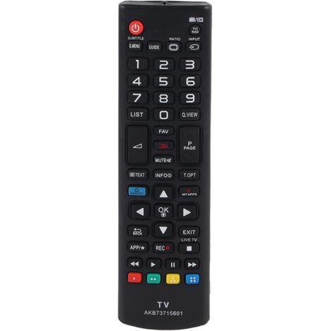 Stück hochwertige schwarze Fernbedienung AKB73715601 für LG Smart TV