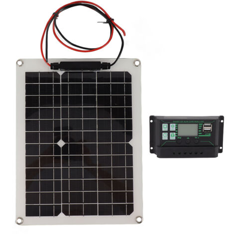 300-W-Solar-Set mit Laderegler und USB-Ausgängen – Hohe Effizienz für Camping, Wohnmobil und Boot