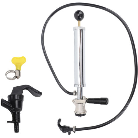 Tragbare 8-Zoll-Bierpumpe Typ D, robust und auslaufsicher für Hauspartys und Hochzeiten (1/5)