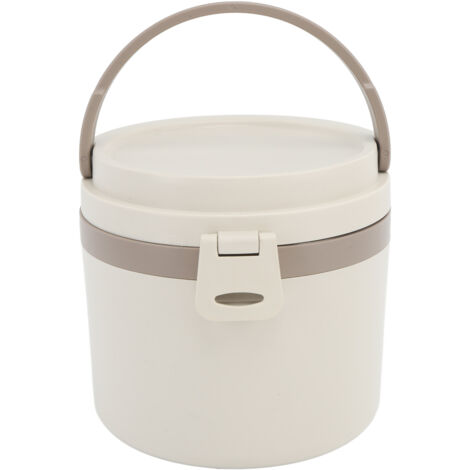 Isolierte Lunchbox aus Edelstahl 304, auslaufsicher, tragbarer Behälter für Büro und Schule, 1200 ml