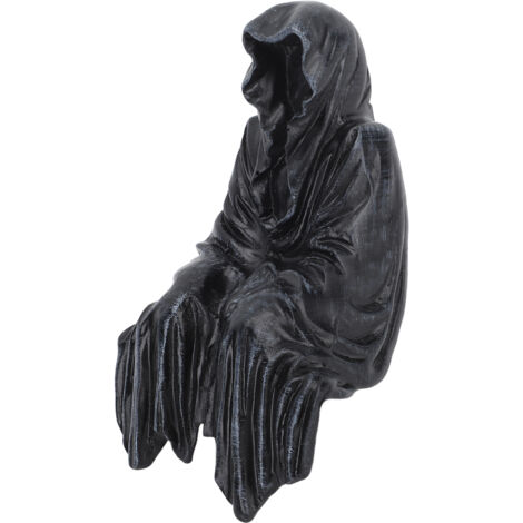 Geisterstatue aus Kunstharz für Halloween-Garten, Außendekoration für Terrasse und Rasen