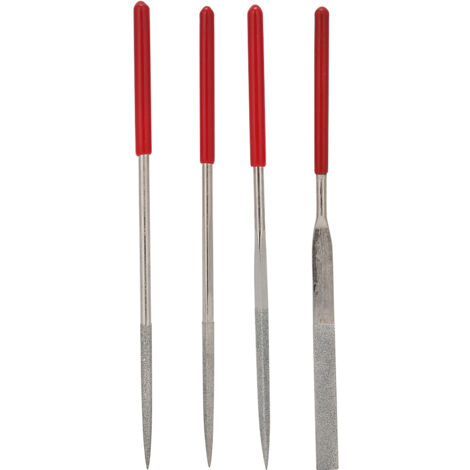 Set mit 4 multifunktionalen Feilen für Schmuck, Holz und Metall – Polier- und Schnitzwerkzeuge (1/5)