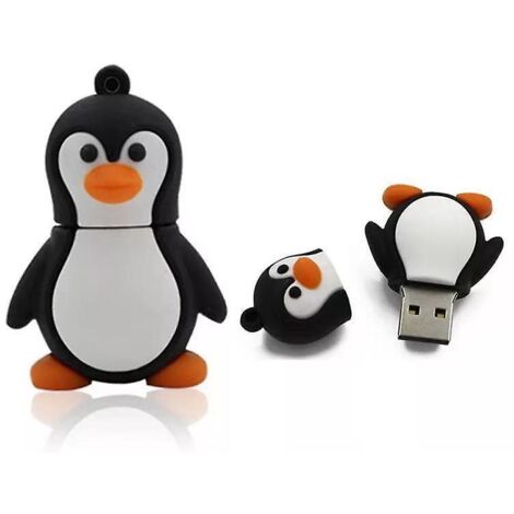 32 GB USB-Speicherstick mit Pinguin-Motiv (1/5)