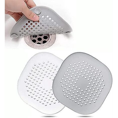 Stück Silikon-Abflusssieb, Küchenspülenfilter mit Saugnapf, Badewannen-Abflussabdeckung, Küchenspülenfilter (1/5)