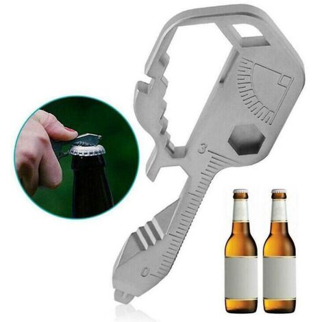 2-teiliges Multifunktions-Taschenwerkzeugset, 24-in-1 Multifunktions-Schraubendreherset mit Schlüsselring, Outdoor-Multitool (1/5)