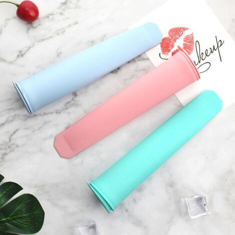 BPA-freie Eisform, Silikon-Eisform, Wassereisform, wiederverwendbare DIY-Eisform für Eis am Stiel und Sorbets, Magnum-Form für D