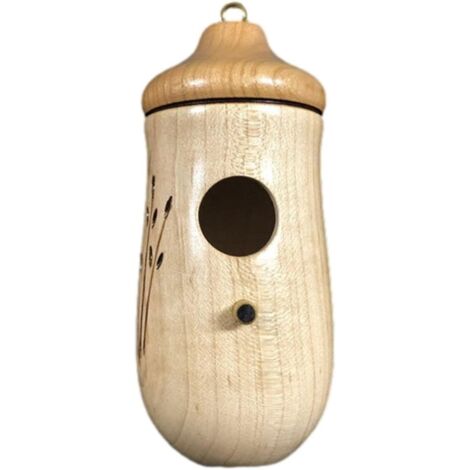 Vogelhaus aus Holz Hängende Vogelhäuser für den Außenbereich Kreatives dekoratives Kolibrihaus für Garten, Terrasse und Balkon (1/5)