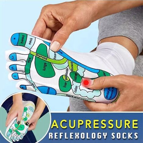 Reflexzonenmassage-Socken, 1 Paar – Einfache Reflexzonenmassage für zu Hause, Massage der Reflexzonen, Massagesocken, Reflexzonenmassage (1/5)