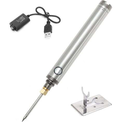 Tragbares, kabelloses USB-Lötkolben-Set mit 1600-mAh-Akku, kabellos aufladbar, 510er Lötpistole, elektronisch erhältlich