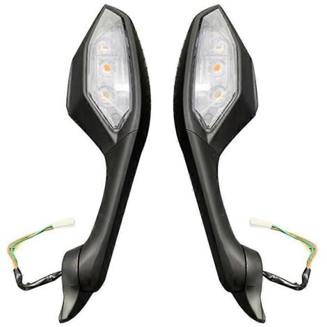 Klappbare LED-Spiegel mit Blinkern für Yamaha YZF R6 - LED-Spiegel (1/5)