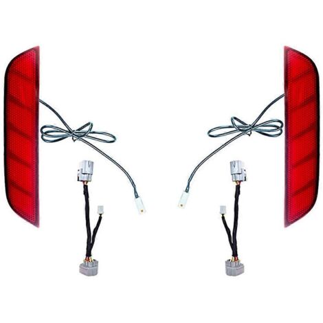 Dynamischer Blinker für Toyota-Heckstoßstange – Rotes Signal (1/5)