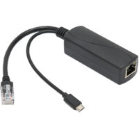 Aktiver PoE-Splitter mit USB-Isolation, IEEE 802.3af-kompatibel für Büros und Privathaushalte