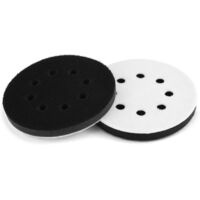 2 Stück 125 mm weiche Schleifscheiben, Schwamm-Zwischenlage für Schleifscheiben (8 Löcher)
