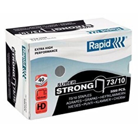 Agrafes Rapid 10 mm 5000 pcs . type 73 galvanisé