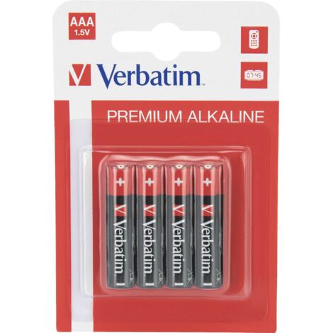 Verbatim 49920 pile domestique Batterie à usage unique Alcaline (1/4)
