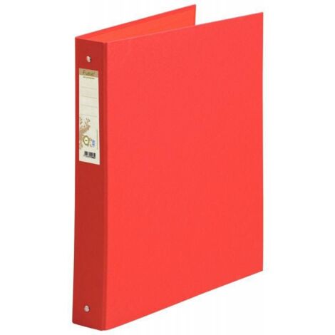 Classeur 4 anneaux Exacompta Forever carton recyclé dos 3,5 cm rouge / orange 26 x 32 cm (1/3)