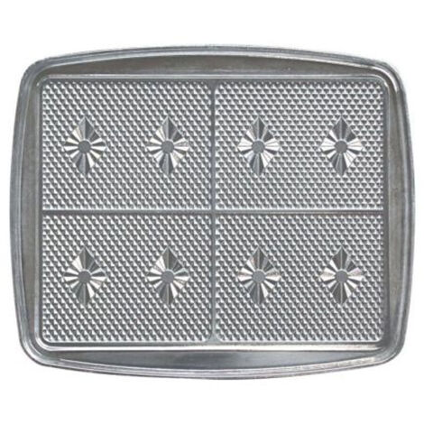 Paire de plaques en fonte d'aluminium pour gaufrier – Pour 4 gaufrettes de 550 gr – Compatible modèle Super 2 Gaufres – Lagrange (1/5)