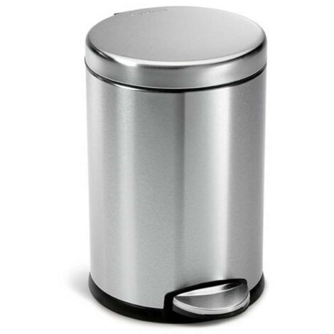 Simplehuman Poubelles - Poubelle 4,5 l, inox brossé CW1852CB (1/5)