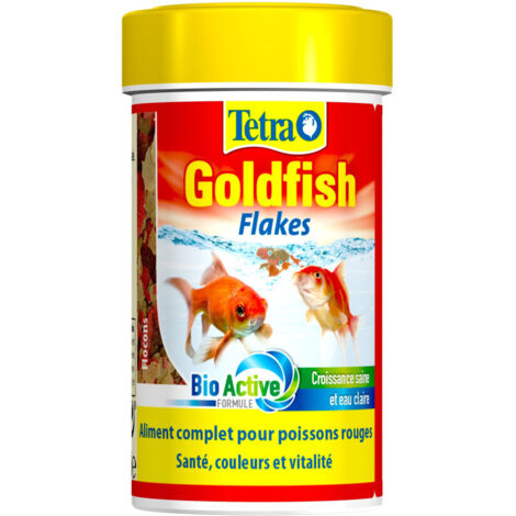 Flocons Tetra Goldfish - TETRA - Aliment complet en flocons pour poissons rouges - 1 L