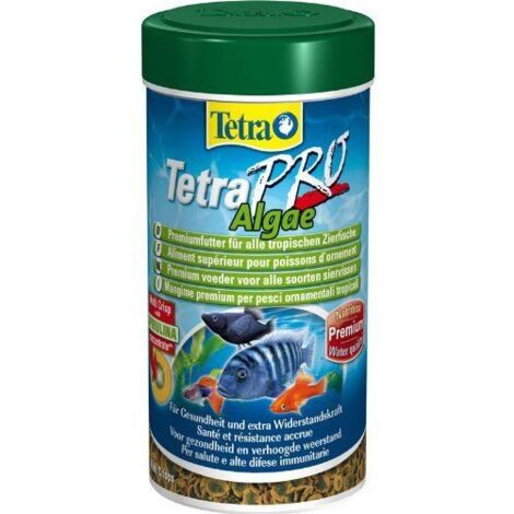 PRO Algae Multi-Crisps aliment complet premium pour poissons 42g/250ml - Tetra (1/4)