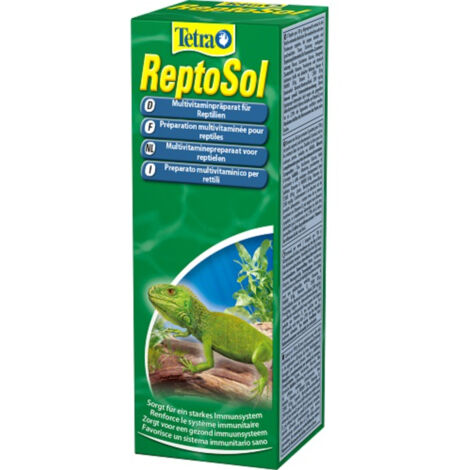 Tetra Reptheol, multivitamines pour reptiles, 50 ml