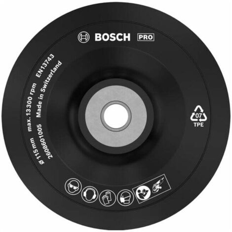 Bosch PRO Backing Pad souple 115 mm M14 souple - 2608601005