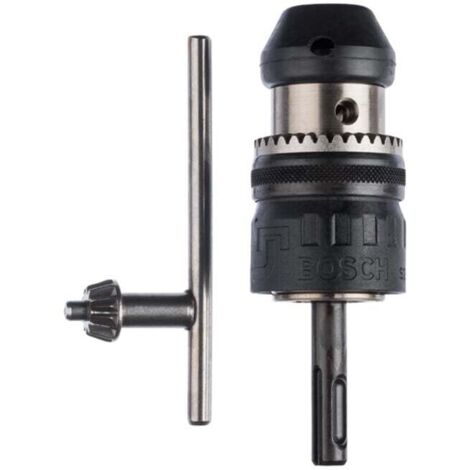 Mandrin de perçage à couronne dentée Bosch jusqu'à 13 mm 25 - 13 mm SDS plus avec sécurité de la force de serrage - 1618571014 (1/5)