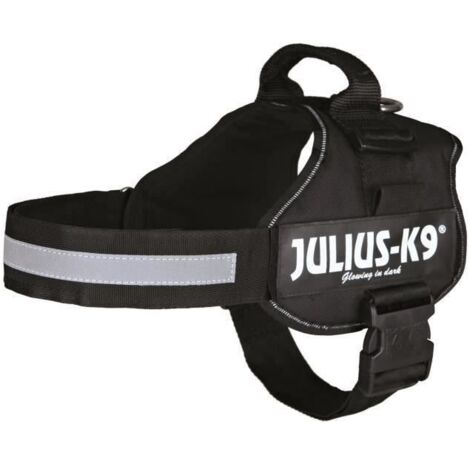 Trixie Power Julius-K9 Harnais Noir Taille L-XL Confortable