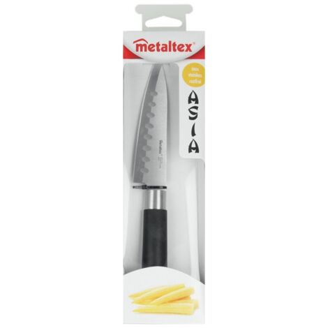 Couteau à viande Metaltex Asia 23 cm Noir/Acier inoxydable (1/2)