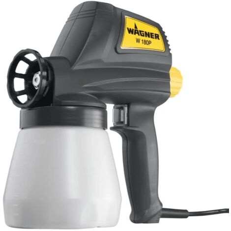 Wagner – Pistolet à peinture électrique 800 ml – Débit 270 g/min – Pression 150 bar – Puissance 110 W – Pour laques et peintures solubles (1/10)