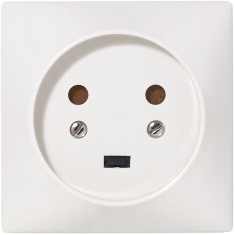 Legrand – Prise de courant encastrable 20A – 2P+T avec éclips de protection – Installation facile sur cloisons sèches – Dimensions 80 x 80 mm