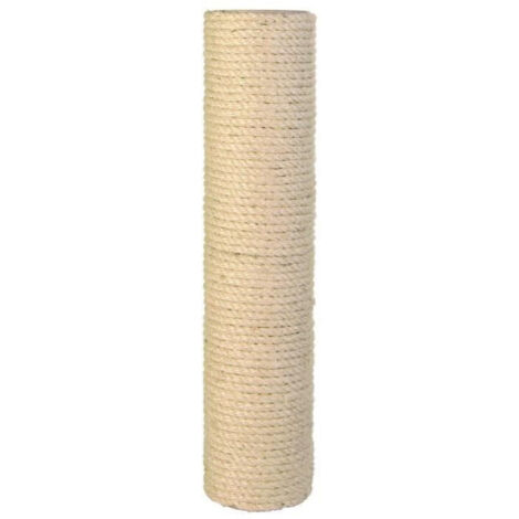 Trixie – Poteau de grattage pour chat 9 cm de diamètre – Sisal naturel – Hauteur 40 cm – Compatible avec arbres à chat