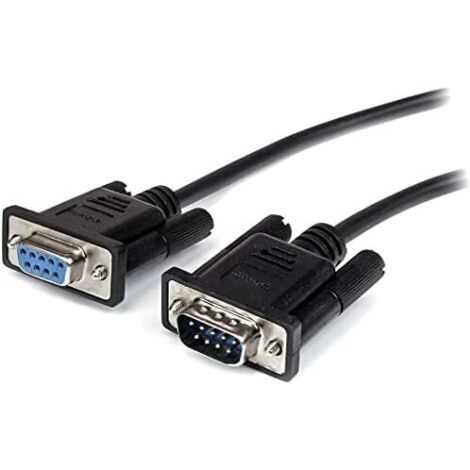 Startech MXT1002MBK câble série RS232 noir 2 mètres (1/2)