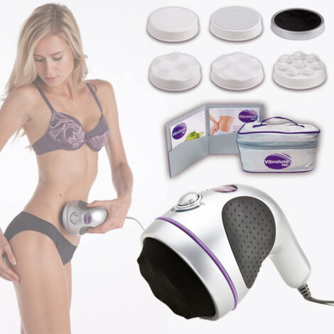 VENTEO - Massage - Vibraluxe Pro™ - Adulte - Gris - Peau ferme - Appareil - Branchement secteur (1/5)