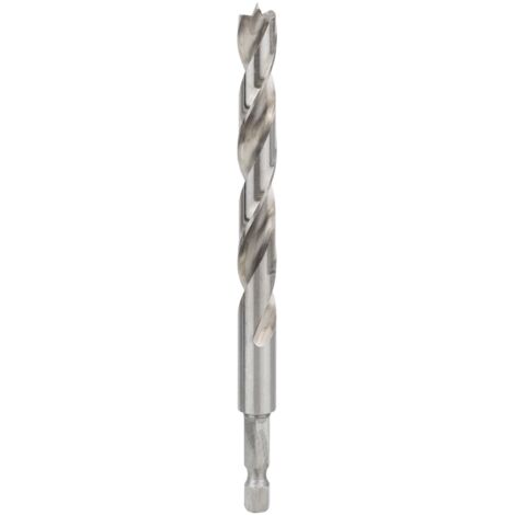 Mèches hélicoïdales à bois à queue six pans 1/4" Bosch 10 x 87 x 133 mm - 2608595524