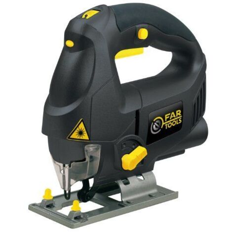 Fartools – Scie sauteuse pendulaire 800W – Coupe bois 80mm et métal 10mm – Vitesse 3000 tr/min – Base aluminium inclinable à 45° - JS800R (1/3)