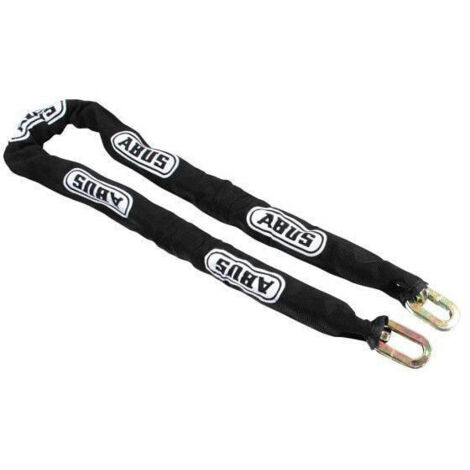 Abus – Chaîne antivol 10KS BLACK – Diamètre de maillon 10 mm – Longueur 1700 mm – Gaine de protection – Pour sécuriser vos biens de valeur (1/7)