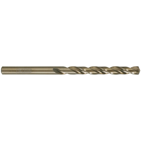 Kstools – Forets HSS-Co 4,0 mm – Lot de 10 – Longueur 75 mm – Pointe 130° pour perçage métal et bois dur – Résistance à la chaleur élevée (1/6)