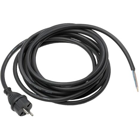 Bohrmaschinen-Anschlussleitung 230V 16A 5m H07RN-F 2x1,5 IP44